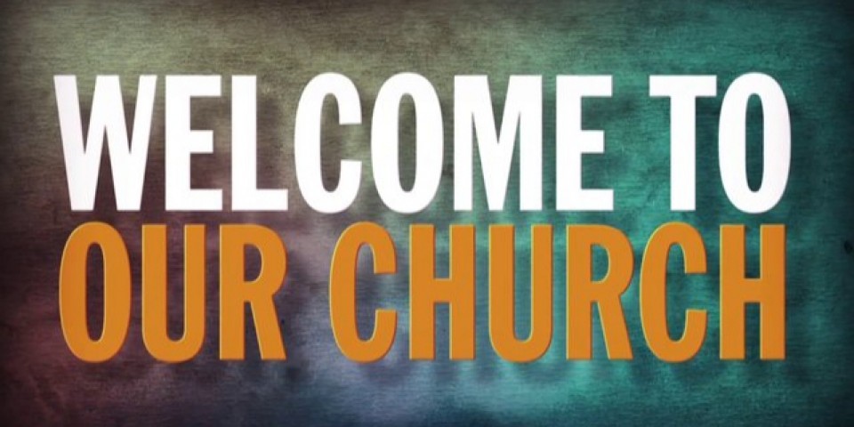 welcome to church clipart